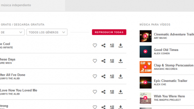 ¿Cómo descargar música libre?: Páginas Web para descargar música Creative Commons