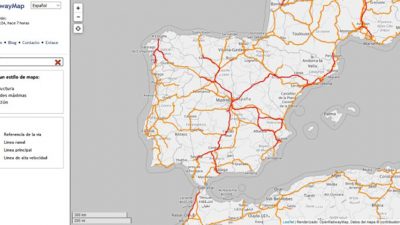 OpenRailwayMap: Mapa con todas las rutas ferroviarias del mundo