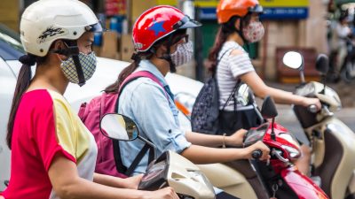 El 95% de la población respira aire contaminado