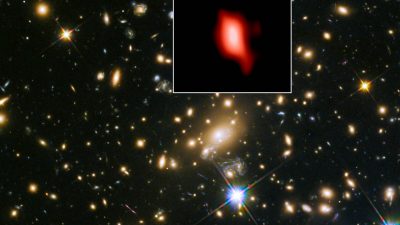 ALMA y el VLT encuentran evidencias de estrellas formándose tan solo 250 millones de años después del Big Bang