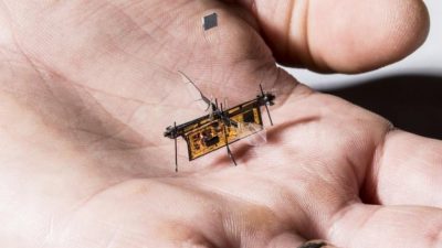 RoboFly, el primer insecto robótico volador inalámbrico