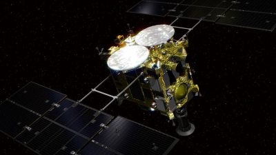 La sonda espacial japonesa Hayabusa 2 se pone en la órbita del asteroide Ryugu