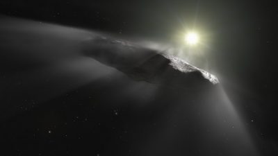 El VLT de ESO ve a `Oumuamua tomando impulso