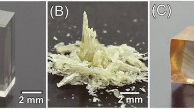 Asombroso material que se vuelve elástico en la oscuridad