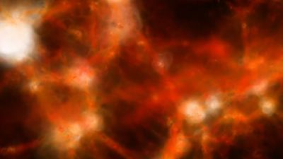 Encuentran la fracción perdida de la materia del Universo