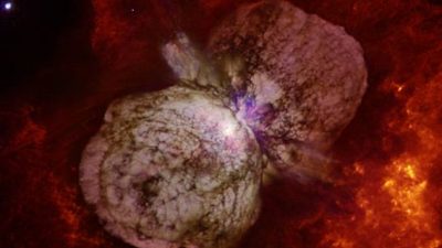 Rayos cósmicos desde Eta Carinae