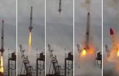 Un cohete japonés se estrella segundos después de despegar