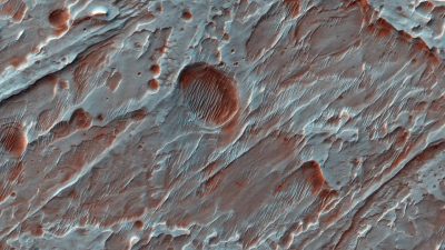 Crater Roddy, en Marte