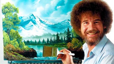 Bob Ross, el maestro de los errores felices