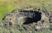Científicos logran explicar el origen de un enigmático cráter que surgió en Siberia