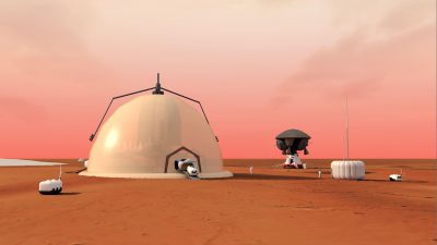 Proponen construir un iglú gigante para vivir en Marte