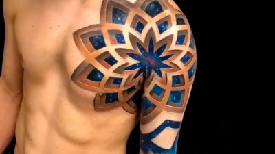 Tatuajes 3D: escalofriantes diseños con vida propia