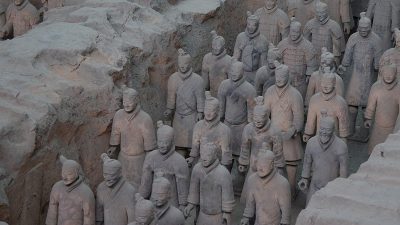 Hallan en China un segundo ejército de guerreros de terracota