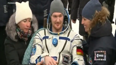 El astronauta de la ESA Alexander Gerst regresa a la Tierra por segunda vez
