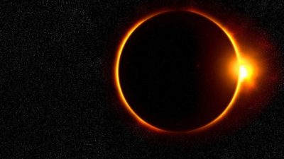 El primer eclipse solar parcial del año