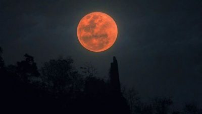 Ve aquí la transmisión del eclipse total de la superluna de sangre este 20 y 21 de enero