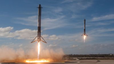 El cohete reutilizable de Space X cumple su primera misión comercial