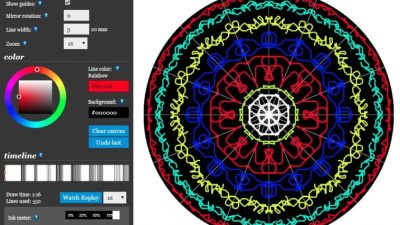 ¿Dibujar mandalas online? Aquí tienes tres opciones