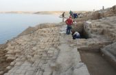 Un palacio construido hace 3.400 años emerge de las aguas en Irak