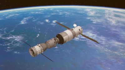 Científicos chinos dicen adiós a Tiangong-2