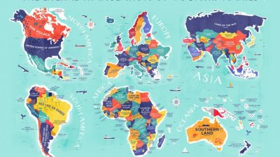 ¿Qué significan los nombres de cada país?