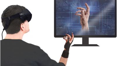 Crean un guante que permite manipular objetos virtuales