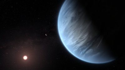 Pro primera vez se detecta vapor de agua en un exoplaneta en la zona habitable de su estrella