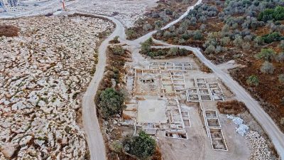 Opulenta iglesia de 1.500 años de antigüedad es descubierta cerca de Beit Shemesh