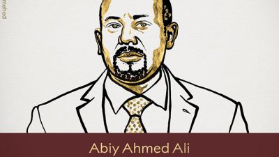 El Premio Nobel de la Paz 2019 fue otorgado al primer ministro etíope Abiy Ahmed Ali