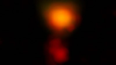 ALMA observa la galaxia polvorienta oculta más distante a simple vista