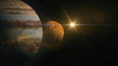 Conjunción planetaria múltiple en marzo de 2020