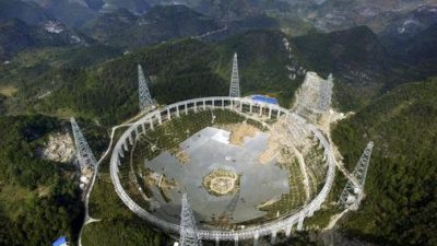 China pone en marcha el radiotelescopio más grande del mundo