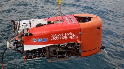 Por primera vez se logran tomar muestras del fondo marino usando un vehículo sin piloto