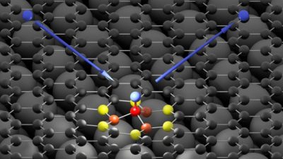 Más pegajoso de lo esperado: el hidrógeno se une al grafeno en 10 femtosegundos