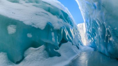 Descubren virus desconocidos durante 15.000 años en un glaciar que se derrite