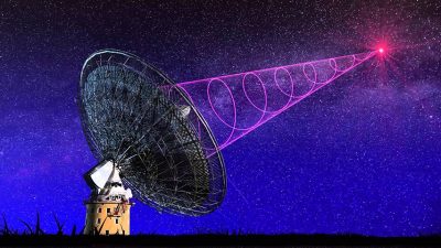 Descubren por primera vez una potente señal de radio de otra galaxia que se repite cada 16 días