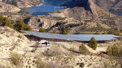 Un sistema de riego único en el mundo basado en energía solar