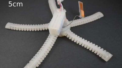 La estrella de mar inspira un robot blando autónomo subacuático