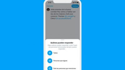 Twitter ahora permite limitar quiénes responden a tus tweets