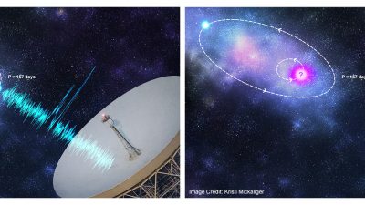 Misteriosos destellos del espacio profundo se repiten cada 157 días