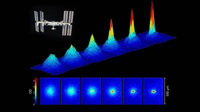 La materia cuántica orbita la Tierra