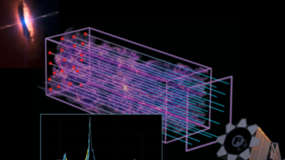 El primer mapa tomográfico del Universo cubre más de 3.000 millones de años luz