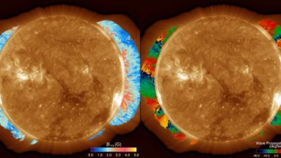 Miden por primera vez el campo magnético de la corona solar