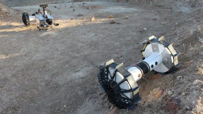 Este nuevo rover de la NASA es capaz de hacer rápel por los lados de los cráteres y acantilados de otros planetas