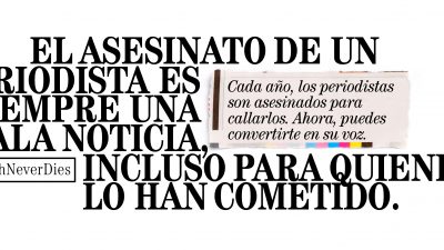 Día Internacional para poner fin a la impunidad de los crímenes contra periodistas