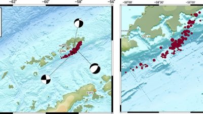 Reportan una inusual actividad sísmica en la península Antártica