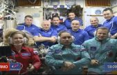 Equipo ruso en órbita para filmar primera película en el espacio