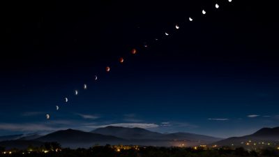 El último eclipse lunar de 2021