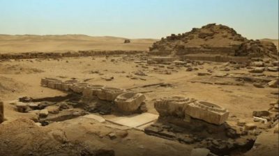 Desentierran las ruinas de un templo solar perdido en Egipto