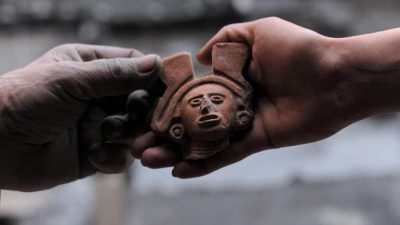 Descubren una ofrenda mexica elaborada por sobrevivientes de la caída de Tenochtitlan